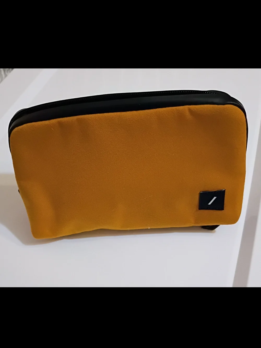 Native Union Mustard Yellow Tech Organizer Pouch